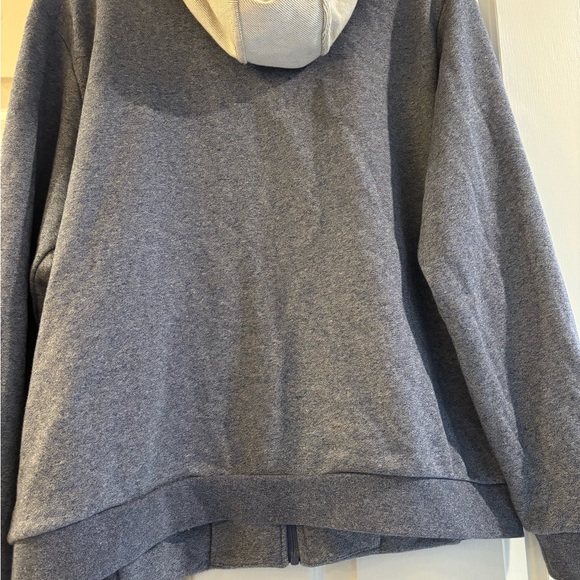 Lacoste heather blue lightweight zipped hoodie - Picture 5 of 5